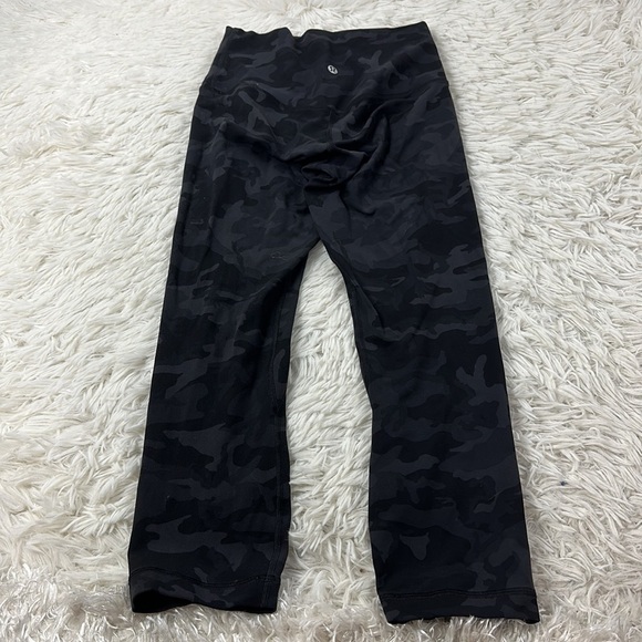 Lululemon Align Crop *21" Incognito Camo Multi Grey - Picture 4 of 6